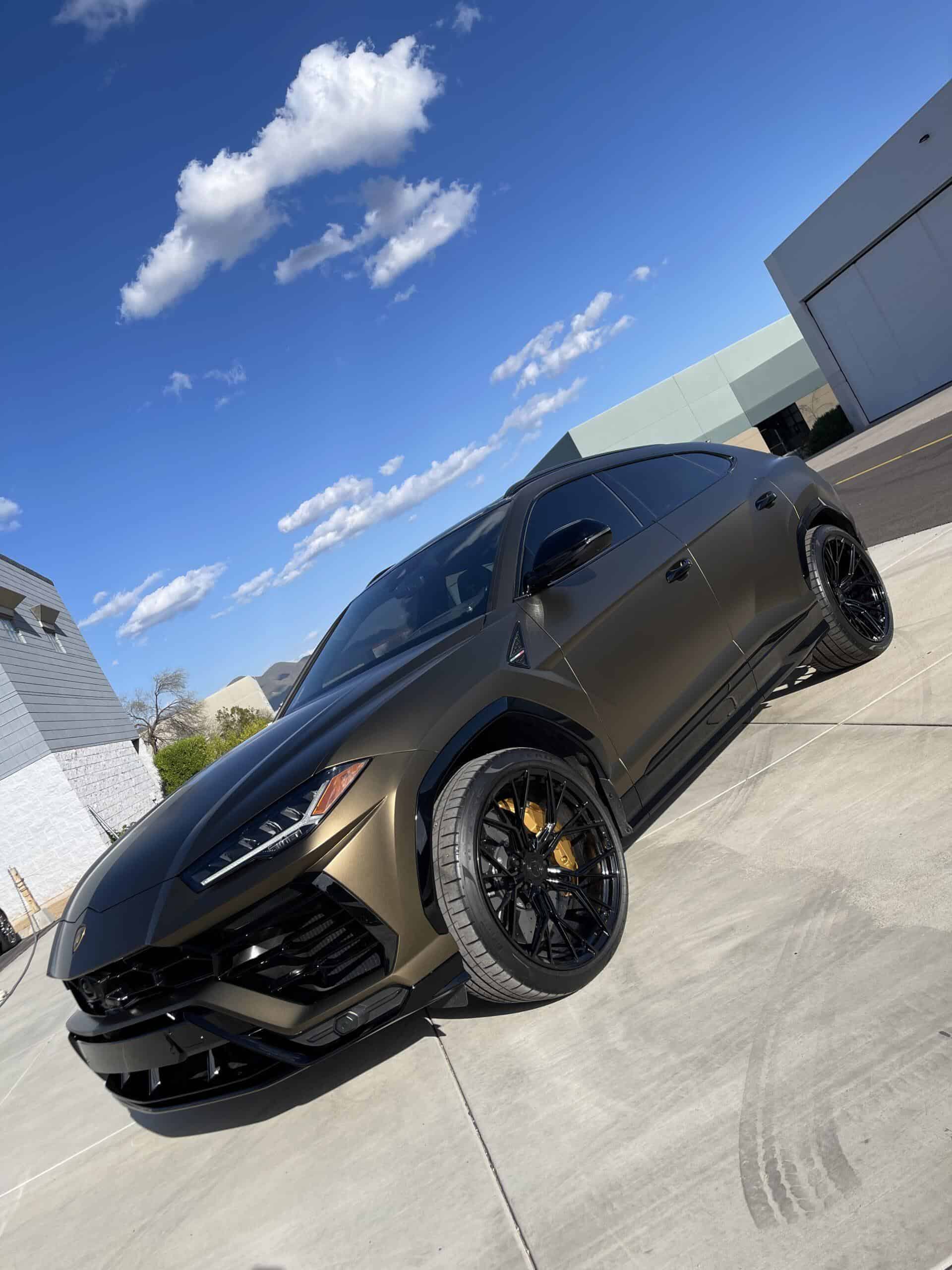 Lamborghini Urus — PWF Matte Bond Gold
